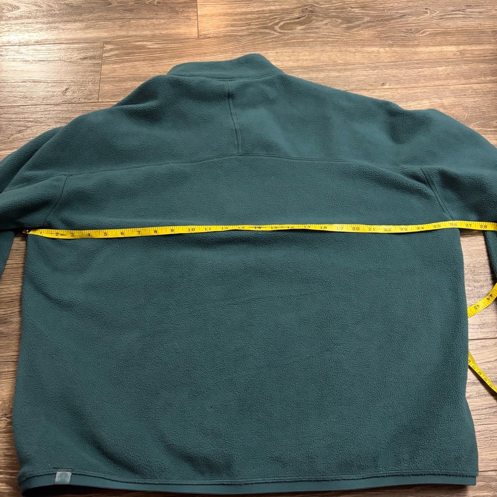Lululemon Oversized-Fit Fleece Half-Zip (Green Jasper) Size L - Picture 8 of 8